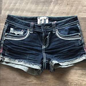 Jean shorts